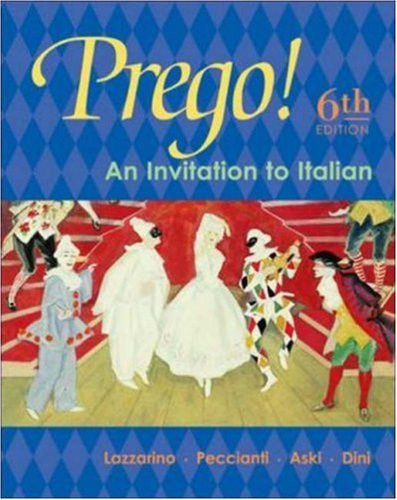 Prego! An Invitation To Italian