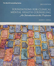Foundations For Clinical Mental Health Counseling