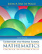 Elementary And Middle School Mathematics