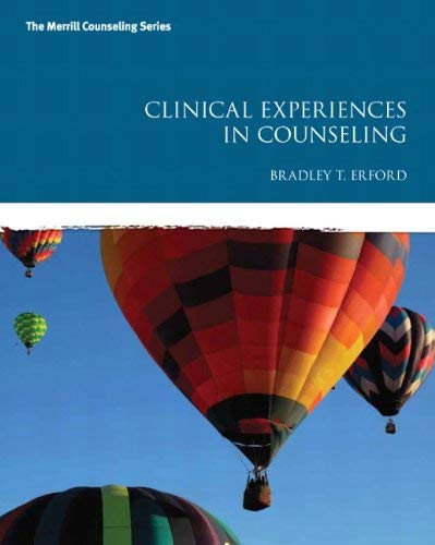 Clinical Experiences In Counseling