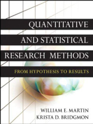 Quantitative And Statistical Research Methods