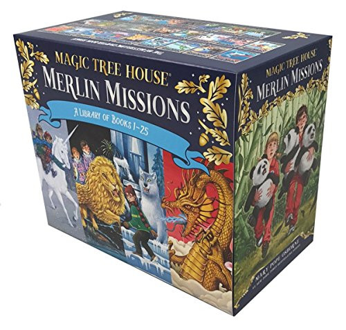 Magic Tree House Merlin Missions #1-25 Boxed Set