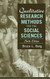 Qualitative Research Methods For The Social Sciences