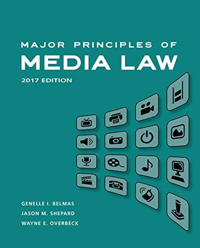 Major Principles Of Media Law