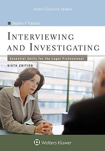 Interviewing And Investigating