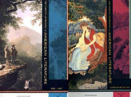 Norton Anthology Of American Literature Volumes A And B