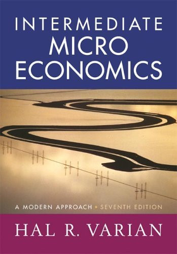 Intermediate Microeconomics