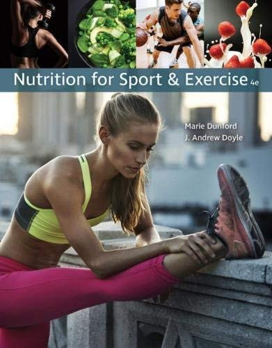 Nutrition For Sport And Exercise