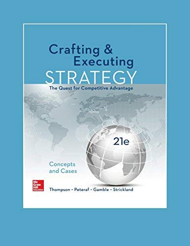 Crafting And Executing Strategy