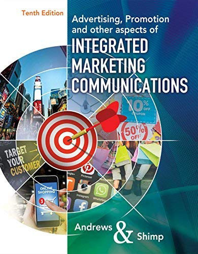 Advertising Promotion And Other Aspects Of Integrated Marketing Communications