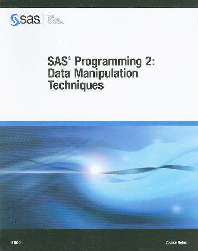 Sas Programming 2
