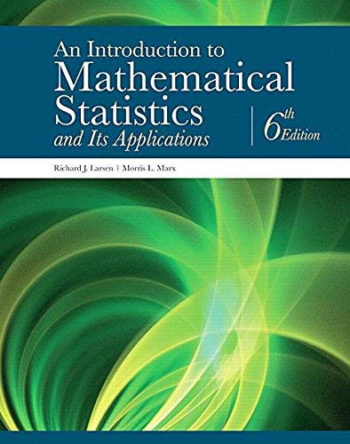 Introduction To Mathematical Statistics And Its Applications