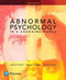 Abnormal Psychology In A Changing World