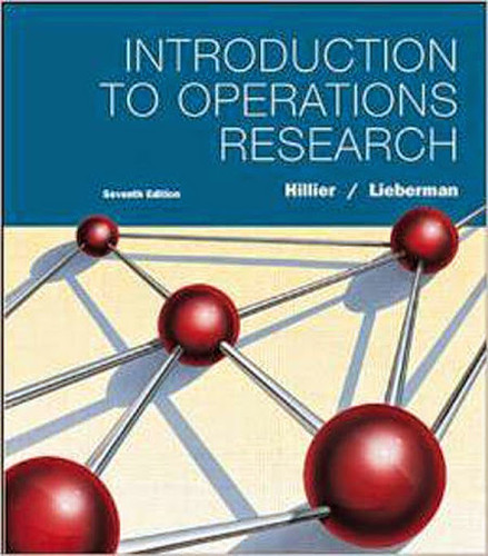 Introduction To Operations Research