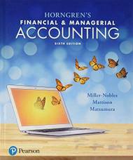Horngren's Financial And Managerial Accounting