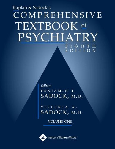 Kaplan And Sadock'S Comprehensive Textbook Of Psychiatry