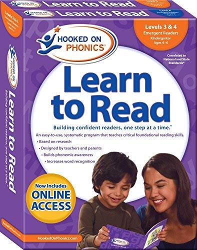 Hooked on Phonics Learn to Read - Levels 3&4 Complete Emergent Readers
