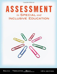 Assessment In Special and Inclusive Education
