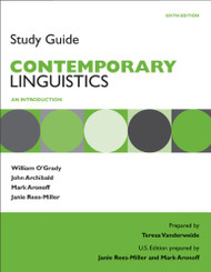 Study Guide For Contemporary Linguistics