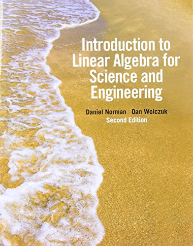 Introduction to Linear Algebra for Science and Engineering
