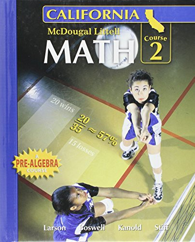 Mcdougal Littell Middle School Math California