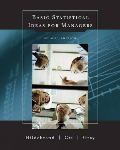 Basic Statistical Ideas For Managers