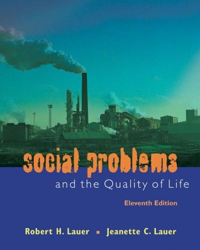 Social Problems And The Quality Of Life