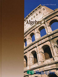 Algebra 1 Instruction Manual