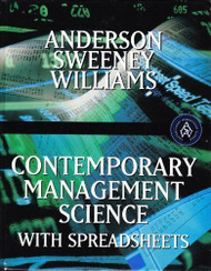 Contemporary Management Science with Spreadsheets