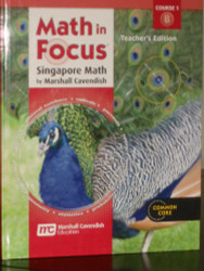 Math in Focus Singapore Math Course 1B Teacher's Edition