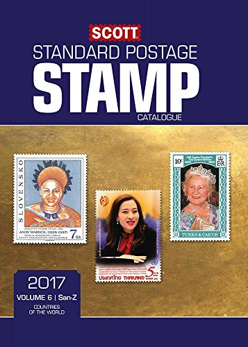 Scott 2017 Standard Postage Stamp Catalogue Volume 6: San-Z