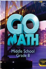 Go Math!: Teacher Edition Grade 8 2014