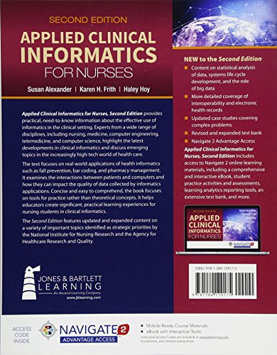 Applied Clinical Informatics for Nurses