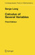 Calculus of Several Variables Calculus of Several Variables