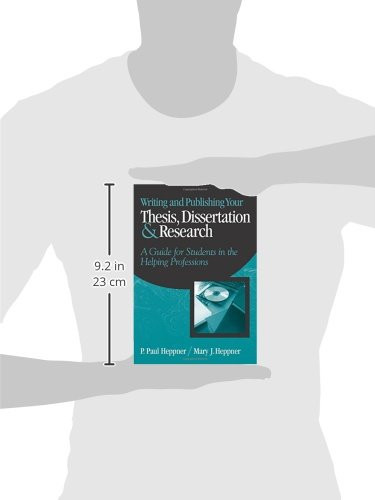 Writing and Publishing Your Thesis Dissertation and Research: A Guide for Students in the Helping Professions