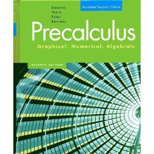 Precalculus - Teacher's Edition