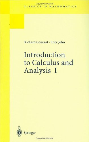 Introduction To Calculus And Analysis Volume 1