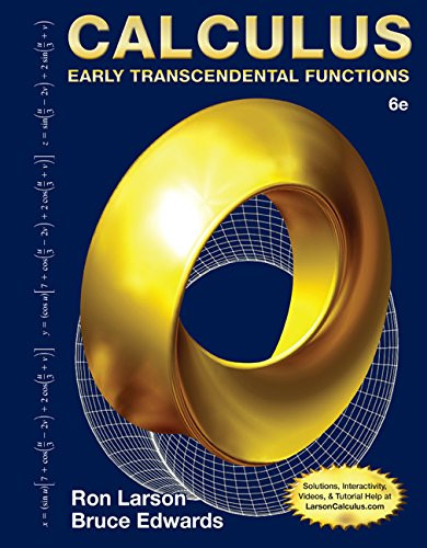 Calculus Early Transcendental Functions