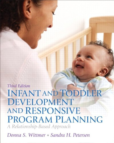 Infant And Toddler Development And Responsive Program Planning