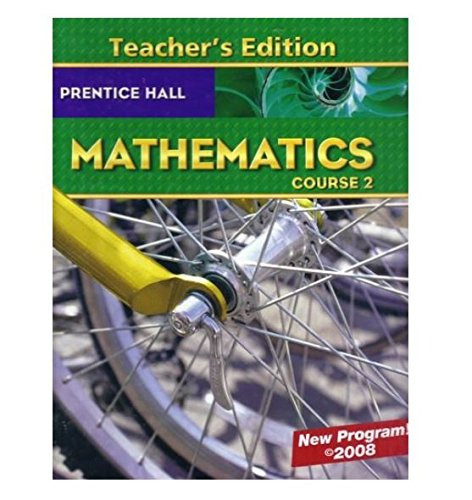 Prentice Hall Mathematics Course 2 Teacher Edition