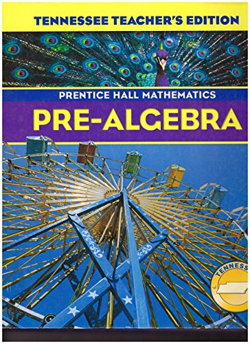 Pre-Algebra Teacher's Edition