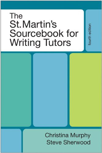 St Martin's Sourcebook For Writing Tutors