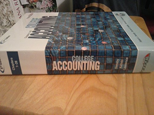 College Accounting: Student Courseware Text Chapters 1-28 with Study Partner