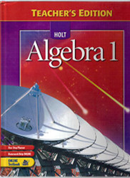 Holt Algebra 1 Teacher's Edition