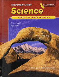 California Science Focus On Earth Sciences Grade 6