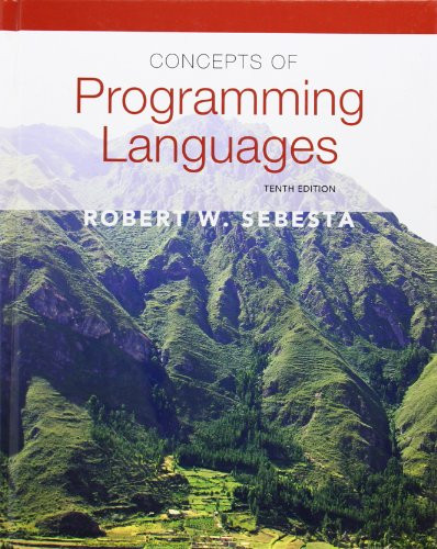 Язык 10. Programming Concept. Concepts of Programming languages Robert w. Sebesta 12 ed pdf.