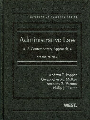 Administrative Law: A Contemporary Approach 2d