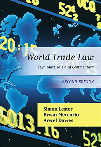 World Trade Law: Text Materials and Commentary