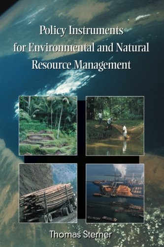 Policy Instruments For Environmental And Natural Resource Management