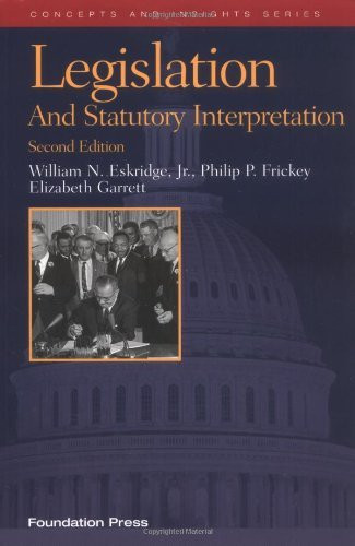 Legislation And Statutory Interpretation